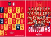 Spanish national team: bibs of the Spanish national team for the European Cup in Germany