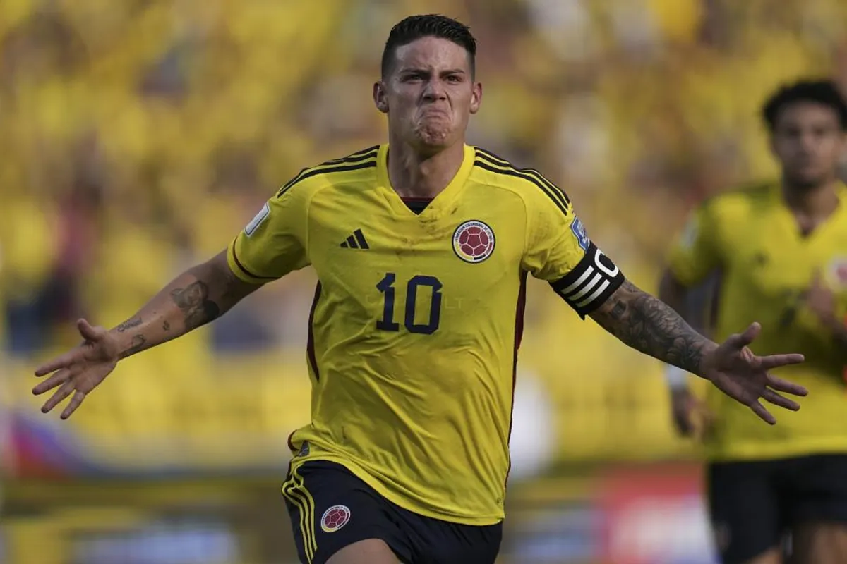 Copa America 2024 James Rodriguez celebrates 100 games with Colombia
