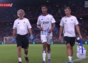 Varane was injured 20 minutes after his debut as an Italian