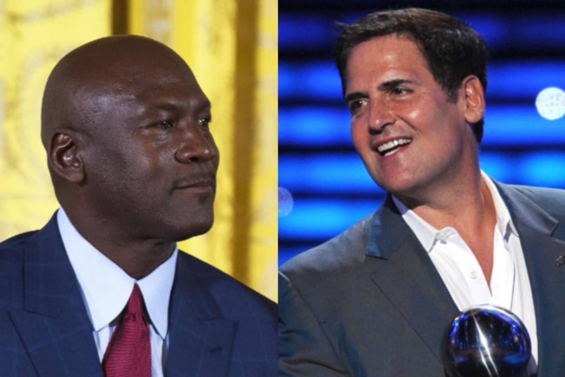 Michael Jordan and Mark Cuban