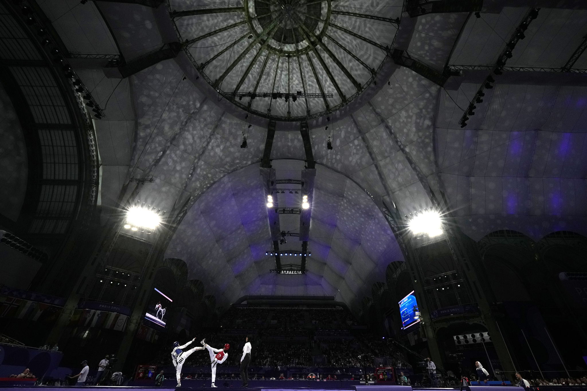 The Grand Palace was an amazing stage of taekwondo.