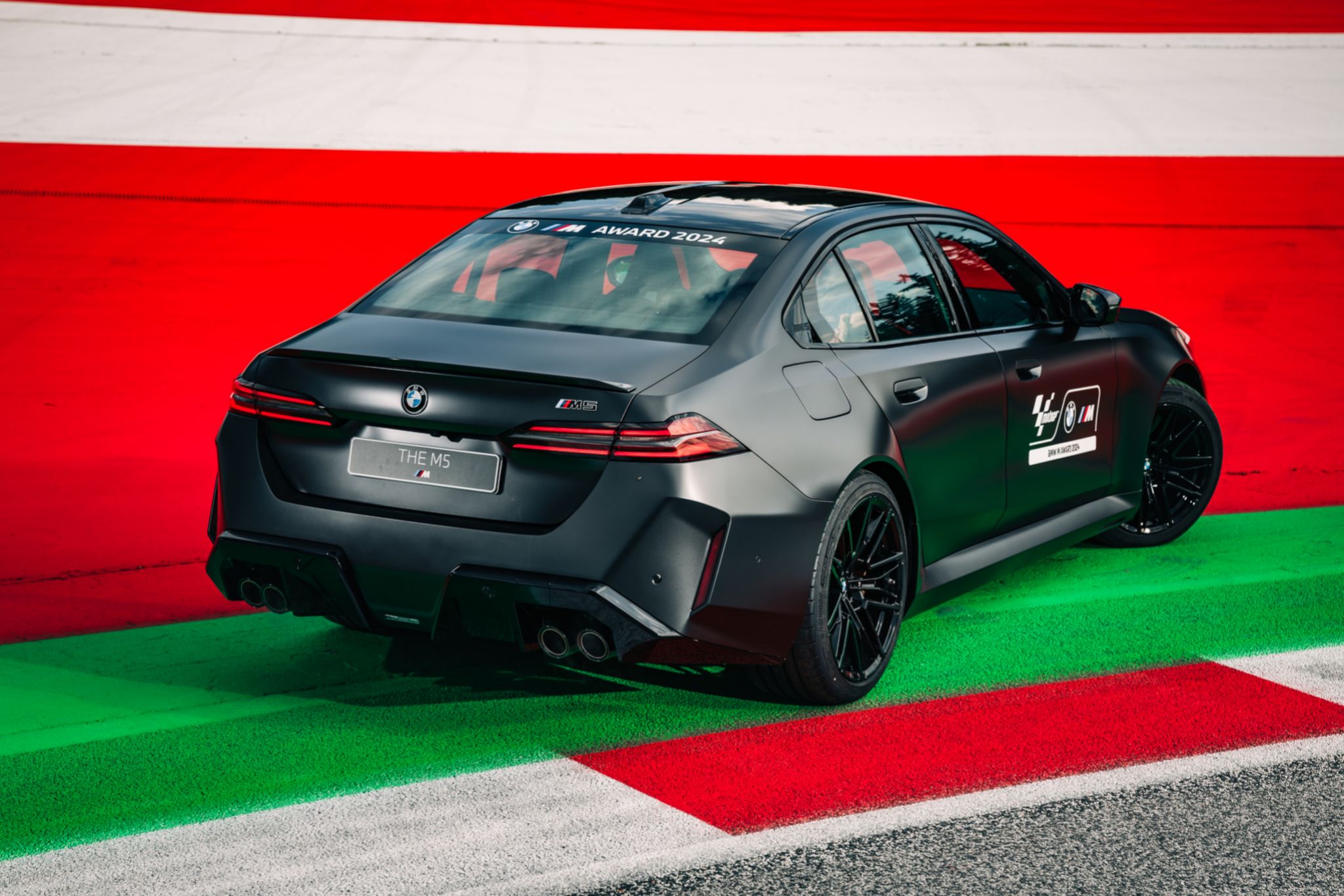 The new BMW M5 at Spielberg Motor Speedway