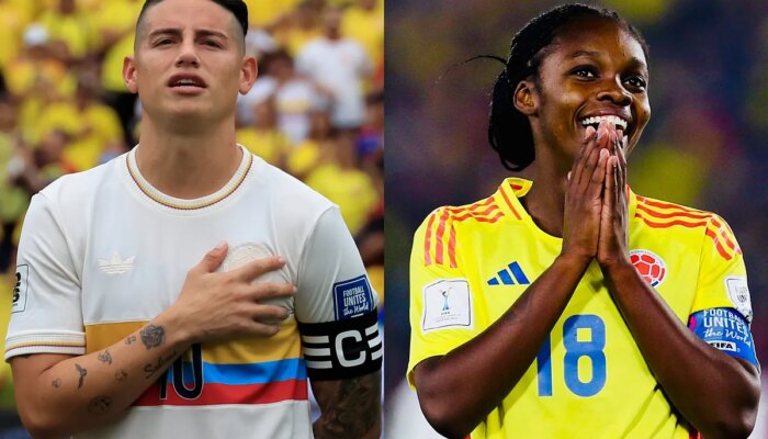 James Rodriguez and Linda Caicedo are silent on their critics and compete to be the best in the world