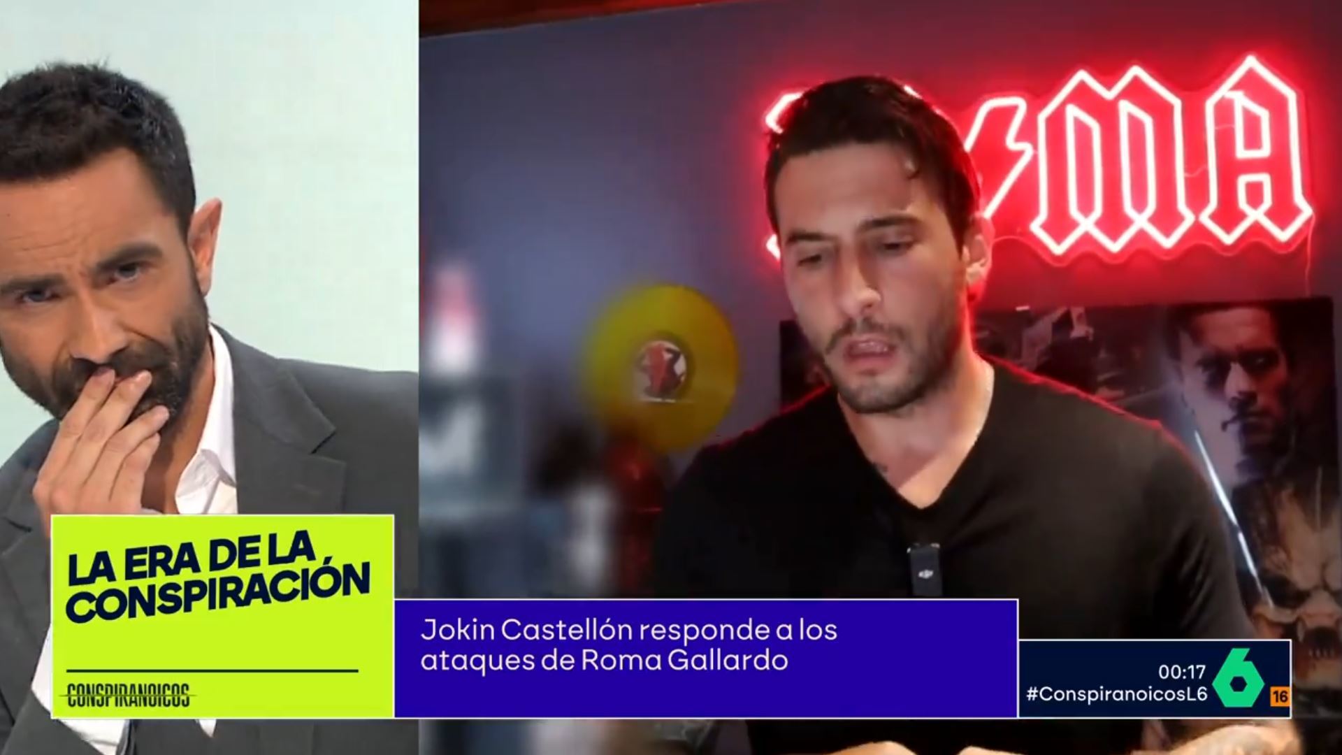 Roma Gallardo claims that the girlfriend of the presenter La Sexta was unfaithful with 