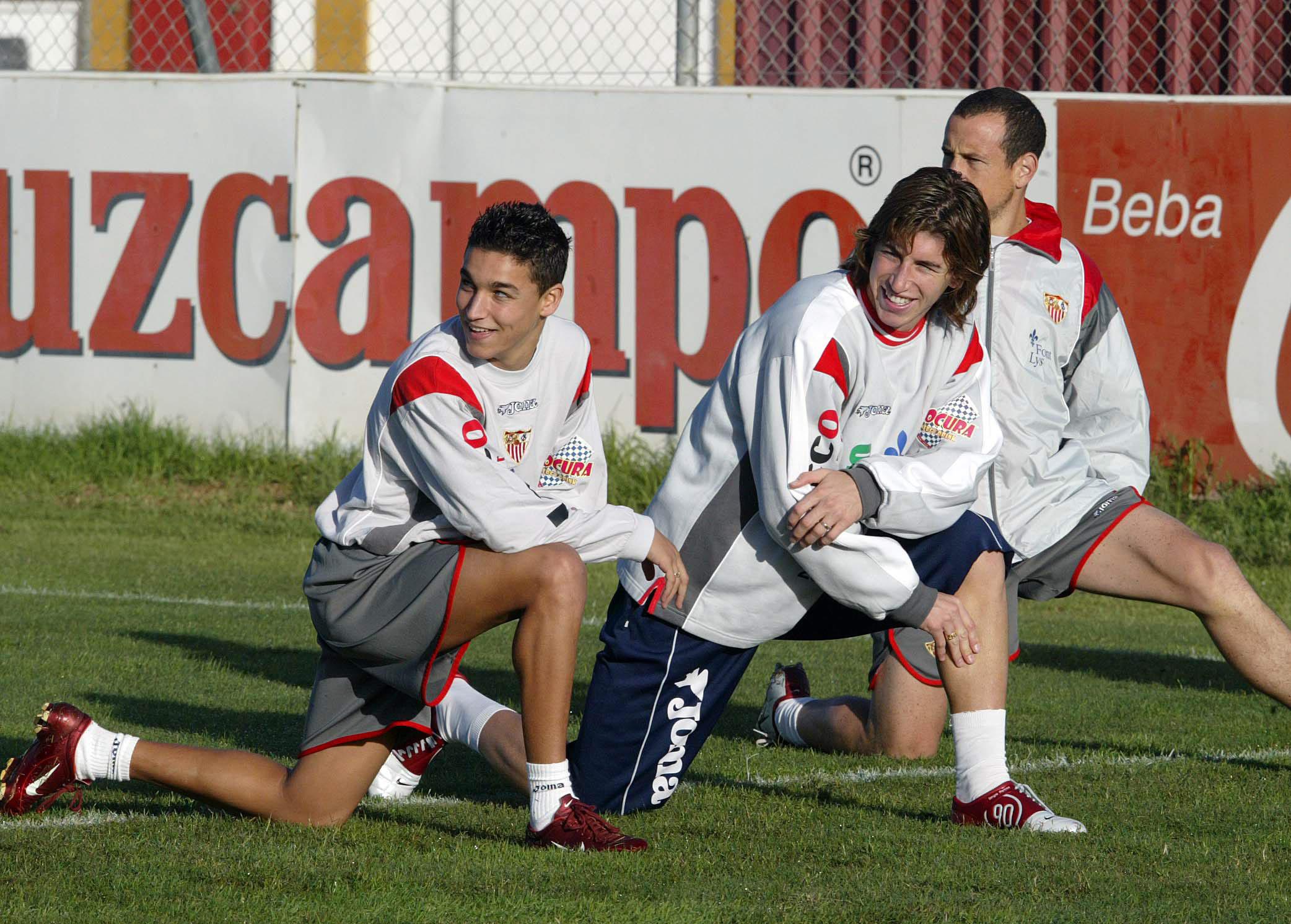 Navas and Ramos, a day after the victory over Madrid at the Bernabeu.