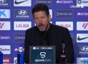 Atletico Madrid: Simeone: “it makes me very happy that those who come do it that way”